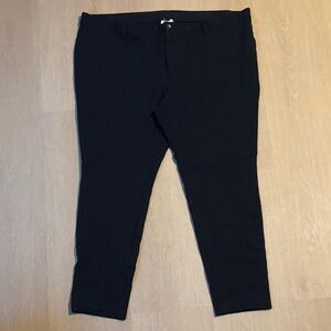 Ava & Viv Black Pants size 24W
